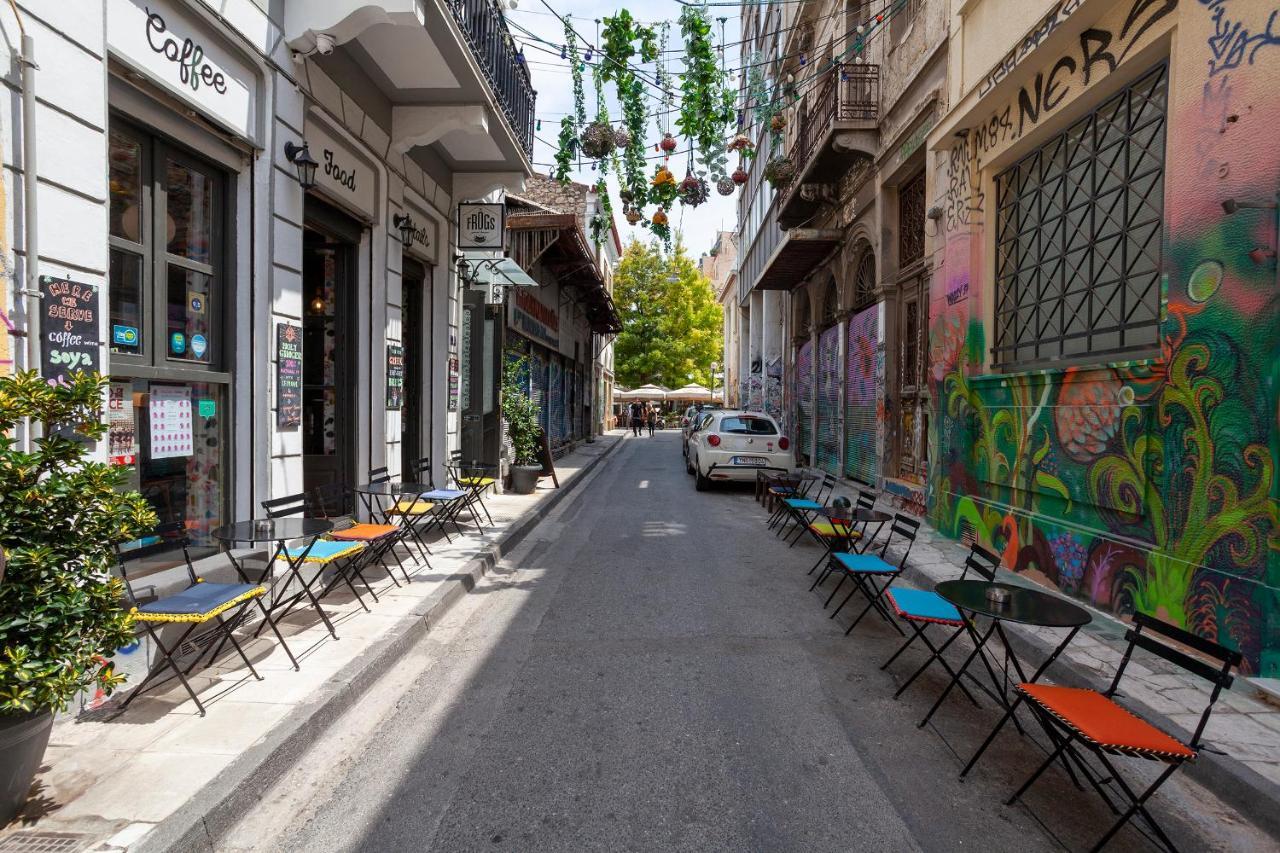 Luxury One Bedroom Aristophanes Apartment アテネ エクステリア 写真